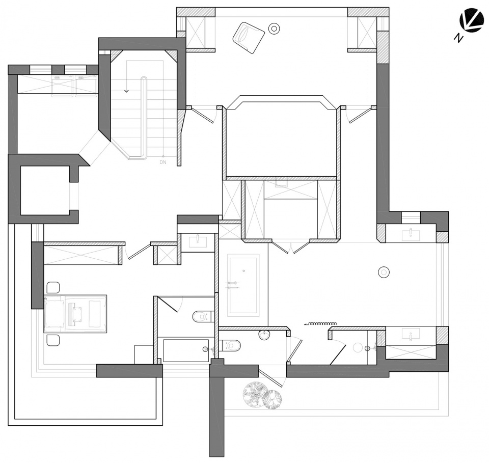 at ease niang residence and studio china by theli