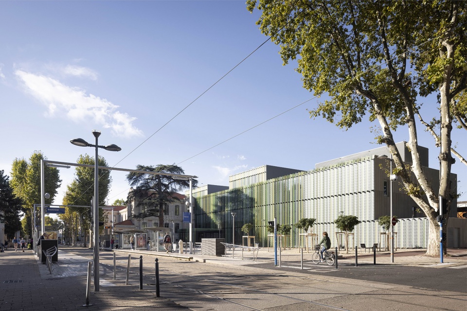 the music conservatory of montpellier france by architecturestudio