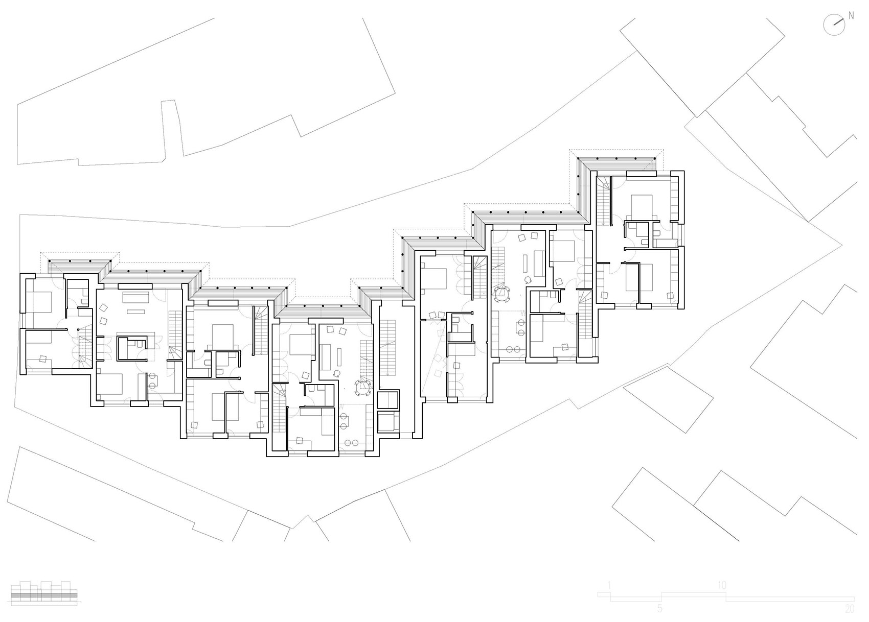 urban spaces 2 mumuleanu 14 apartment building romania by adnba