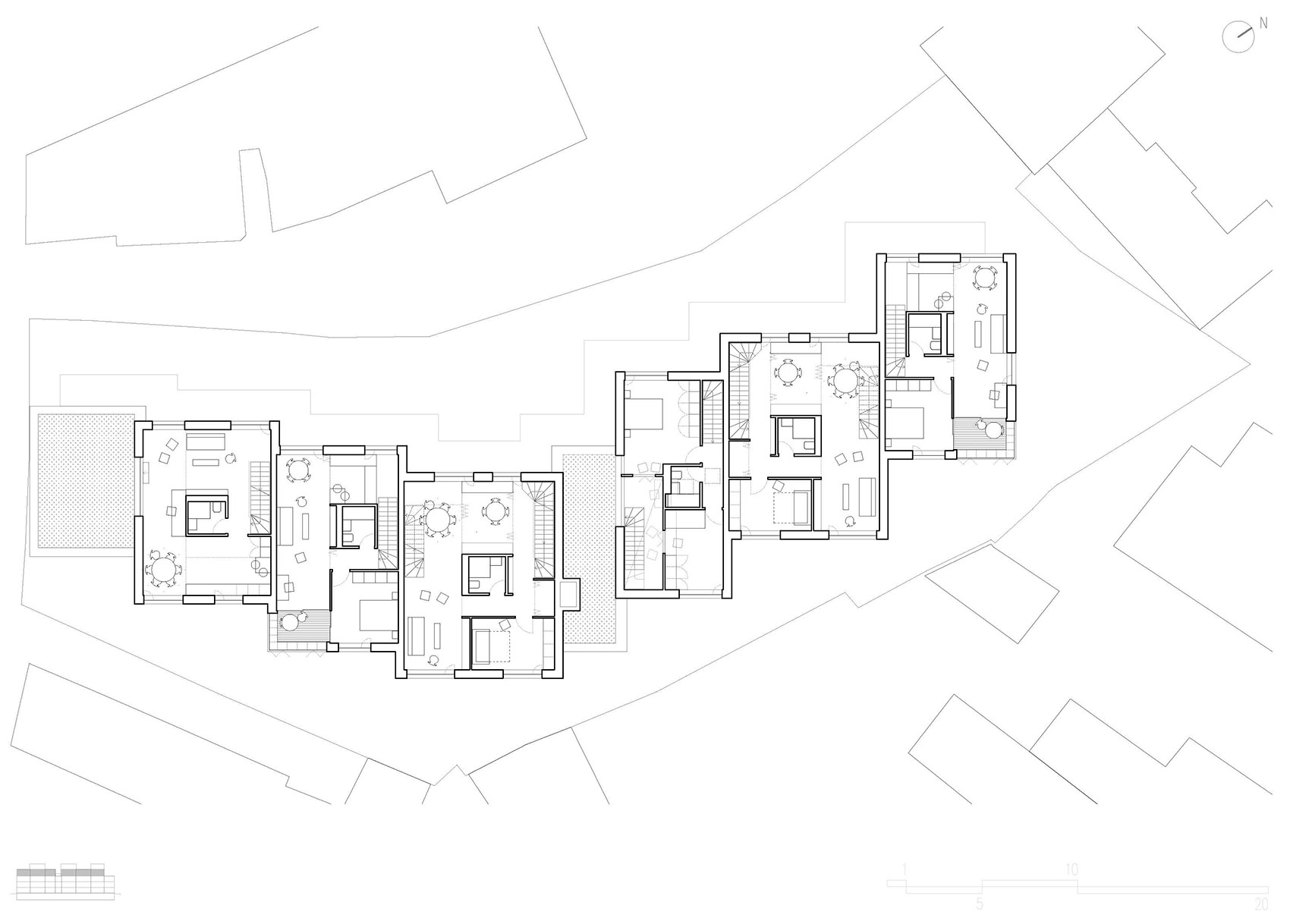 urban spaces 2 mumuleanu 14 apartment building romania by adnba