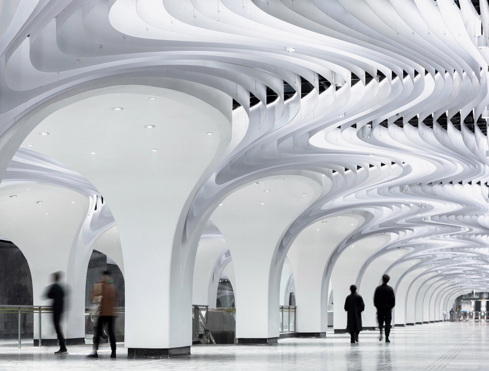 Shanghai Subway Line 14 Yuyuan Station China by XING DESIGN