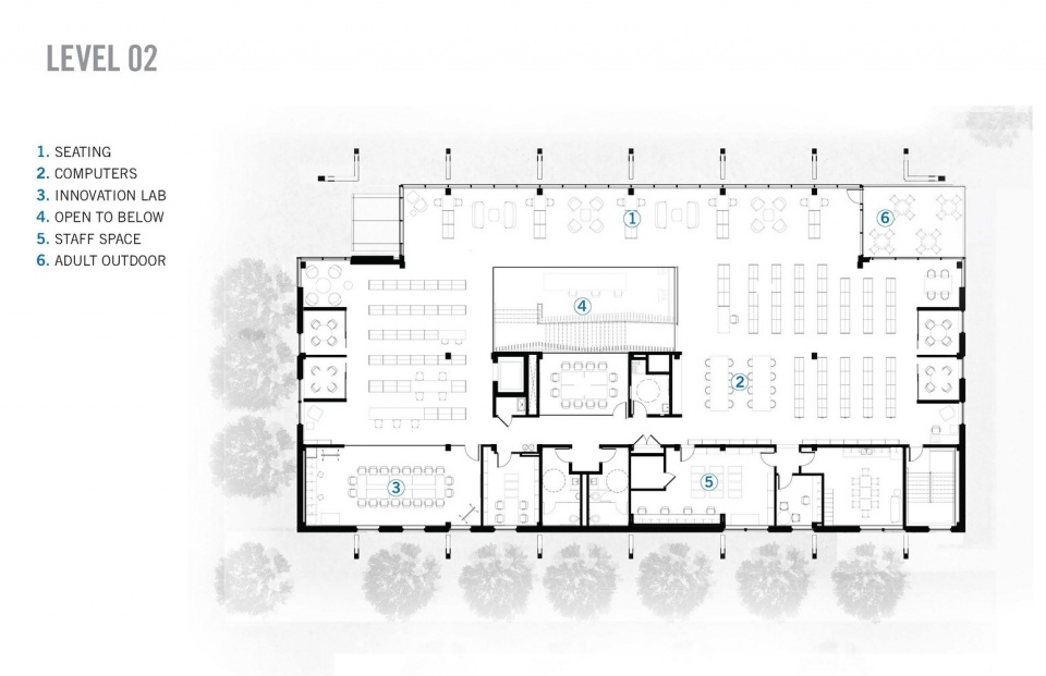 southwest library by perkinswill