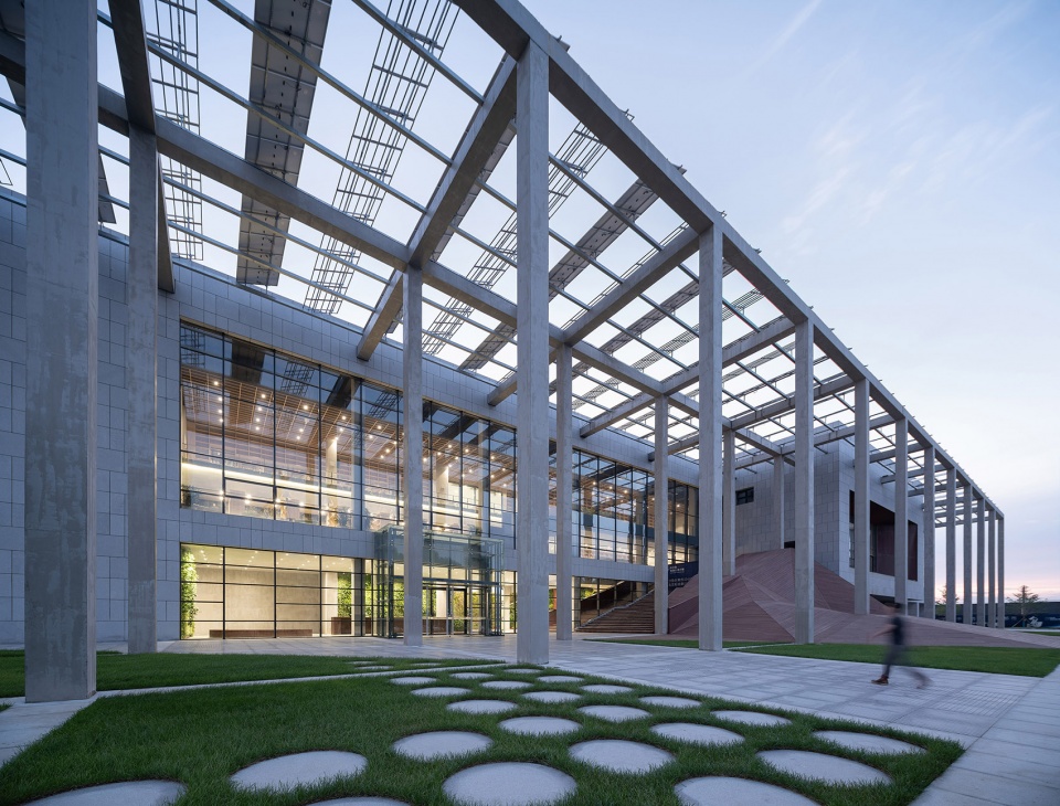 community center of baishadao financial town china by urbanus