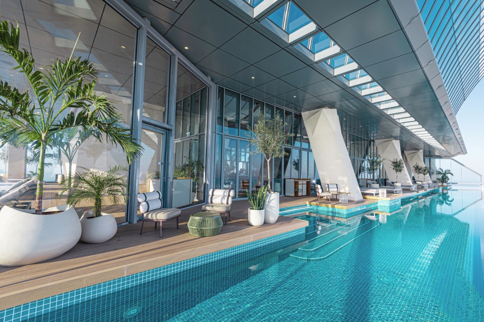 aura skypool by kokaistudios