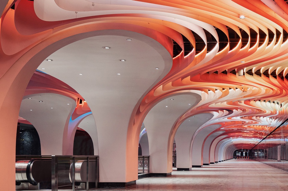 Shanghai Subway Line 14 Yuyuan Station China by XING DESIGN