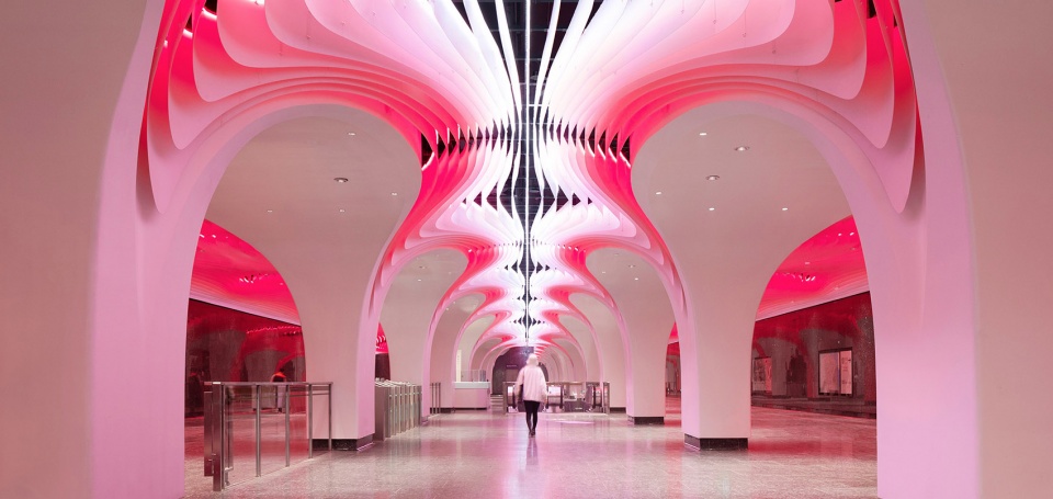 Shanghai Subway Line 14 Yuyuan Station China by XING DESIGN