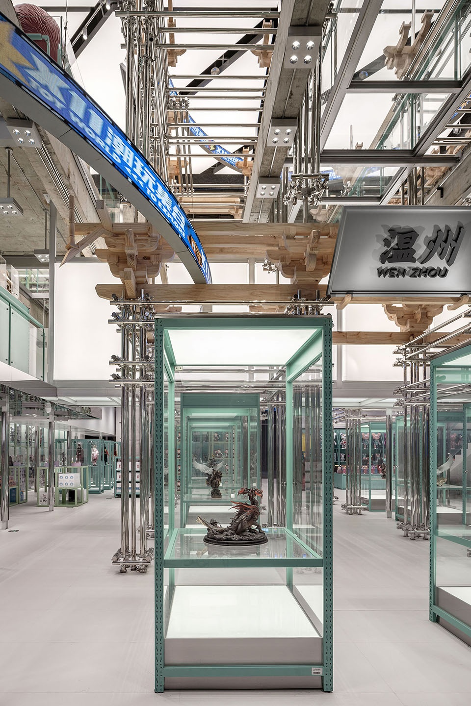 x11 flagship store incity mega wenzhou china by bloomdesign