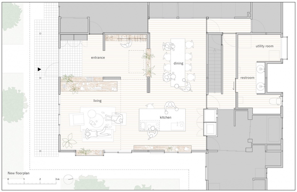 House in Honjo by Jorge Almazan Architects