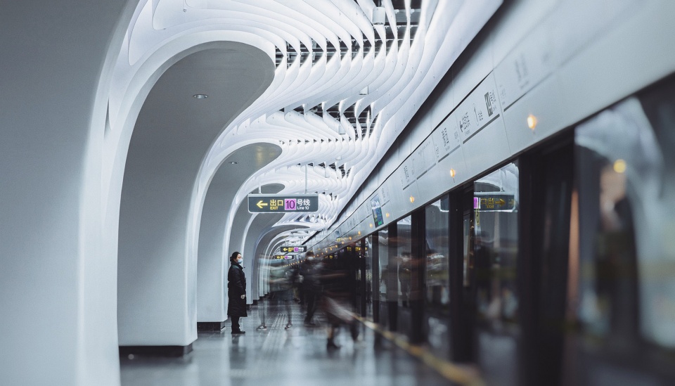 Shanghai Subway Line 14 Yuyuan Station China by XING DESIGN
