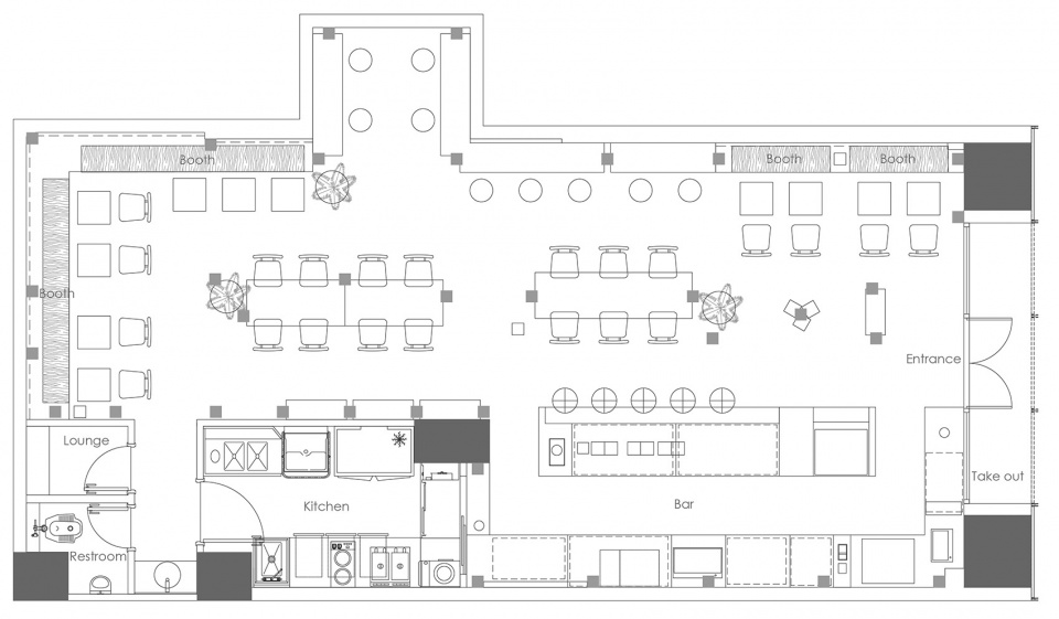 Annnd Cafe China by Ruhaus Studio