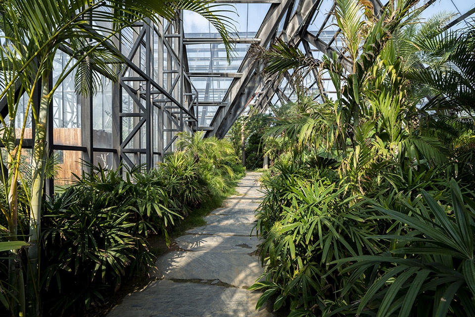 Hengshui Botanical Garden Greenhouse Exhibition Hall Interval Architects