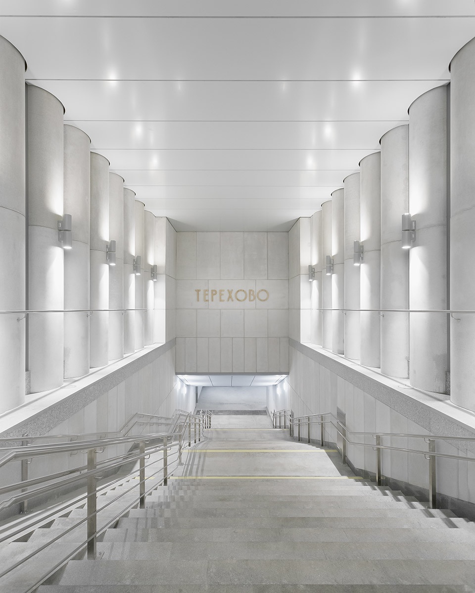 terekhovo metro station moscow by buromoscow