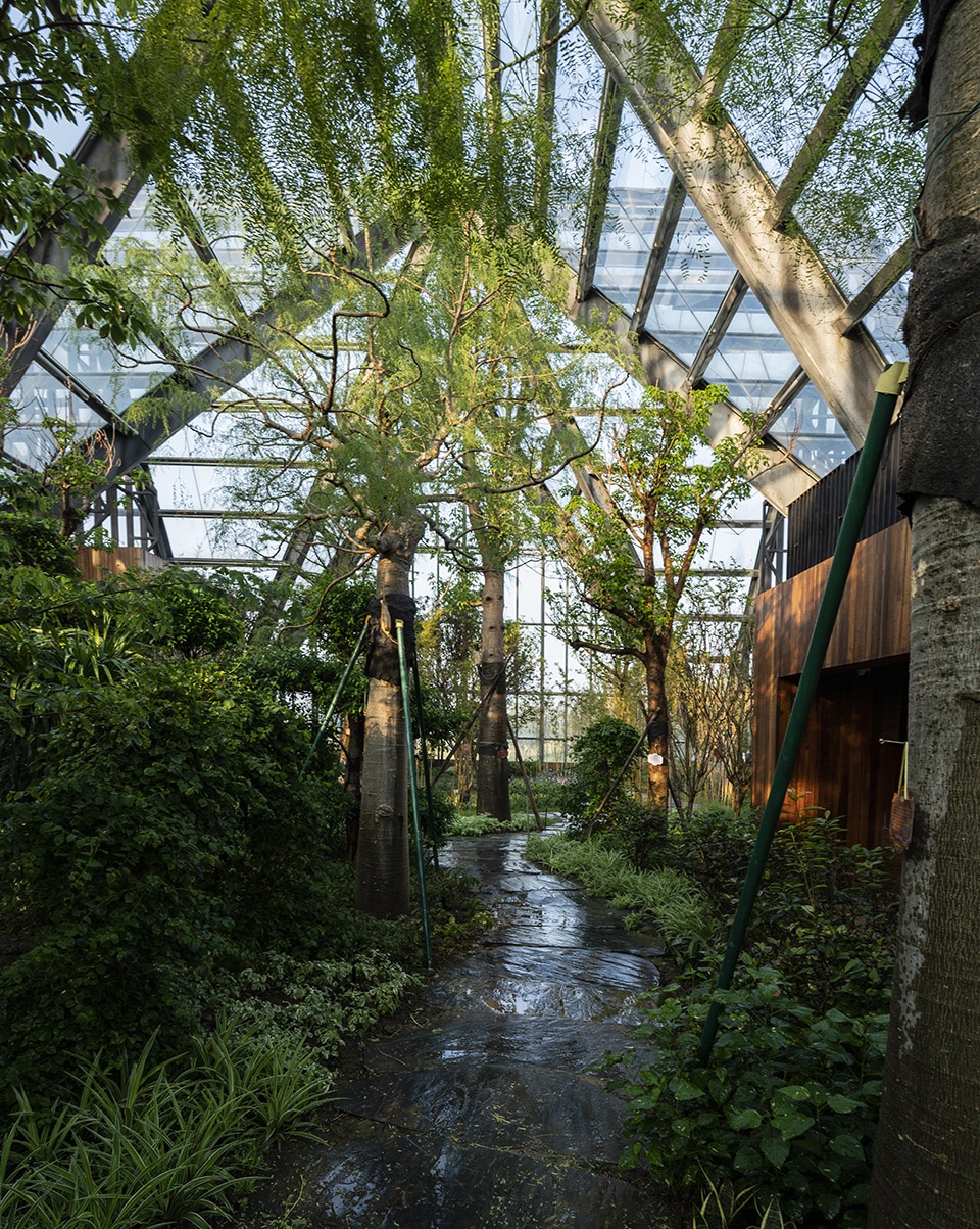 Hengshui Botanical Garden Greenhouse Exhibition Hall Interval Architects