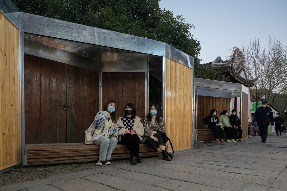 ephemeral gallery china by howhy architects