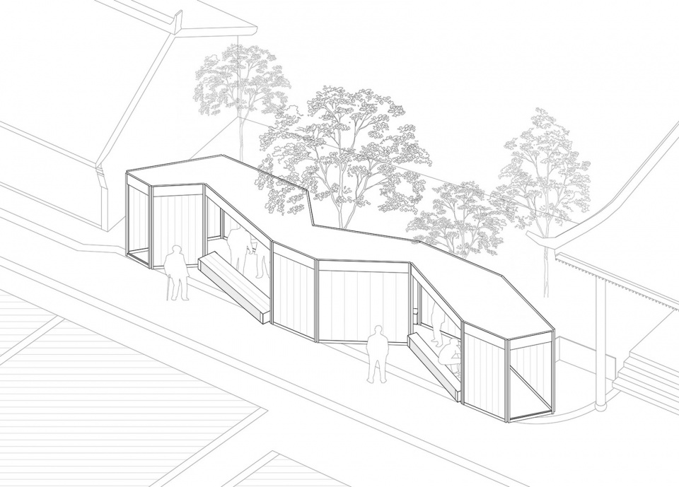 ephemeral gallery china by howhy architects