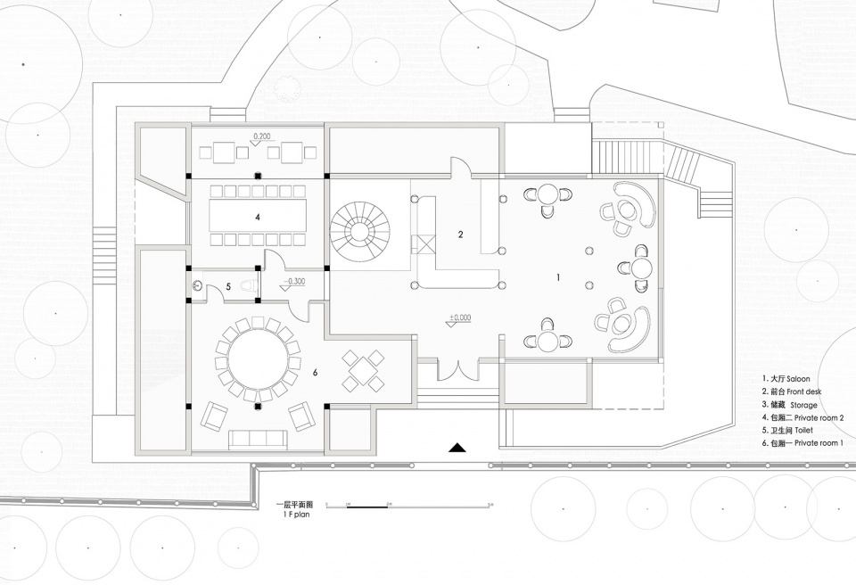 Baimajian Recreation Bar Parallect design
