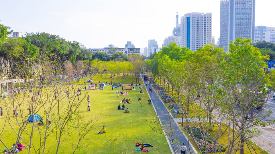 Shangbu Green Corridor Park Shenzhen Urban Transport Planning Center