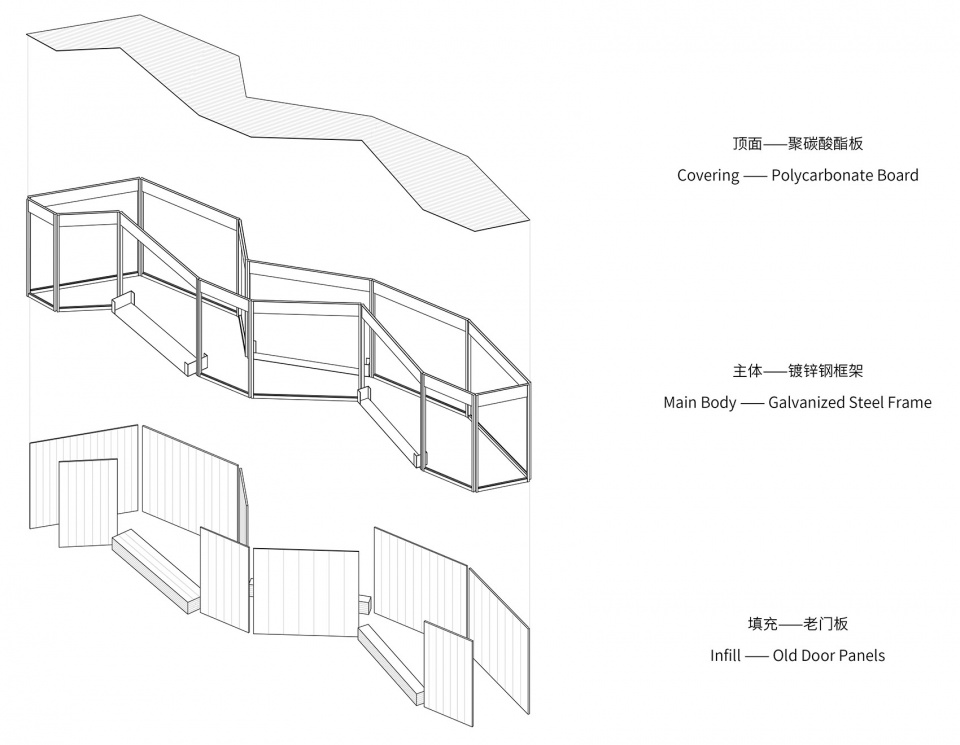 ephemeral gallery china by howhy architects