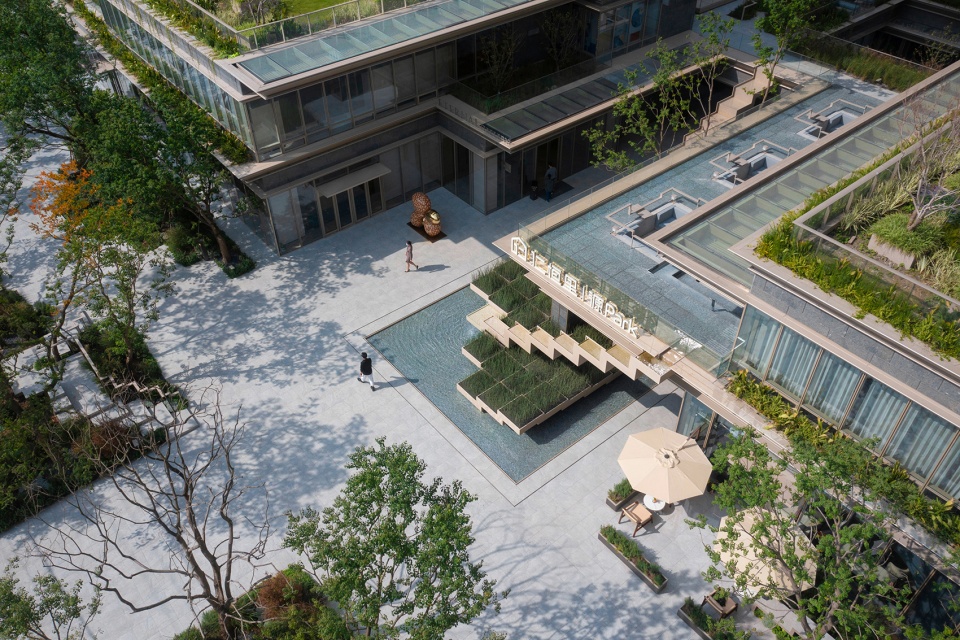 urban valley yanlord arcadia shanghai china by trop terrains open space