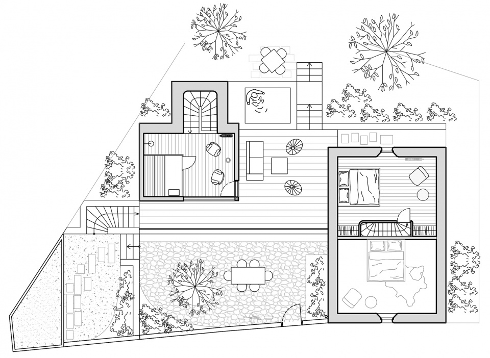 weekend house in bukovany by senaa architekti