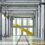 Maintenance and storage center for the T9 tramway by Ferrier Marchetti Studio