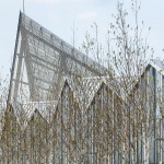 Maintenance and storage center for the T9 tramway by Ferrier Marchetti Studio