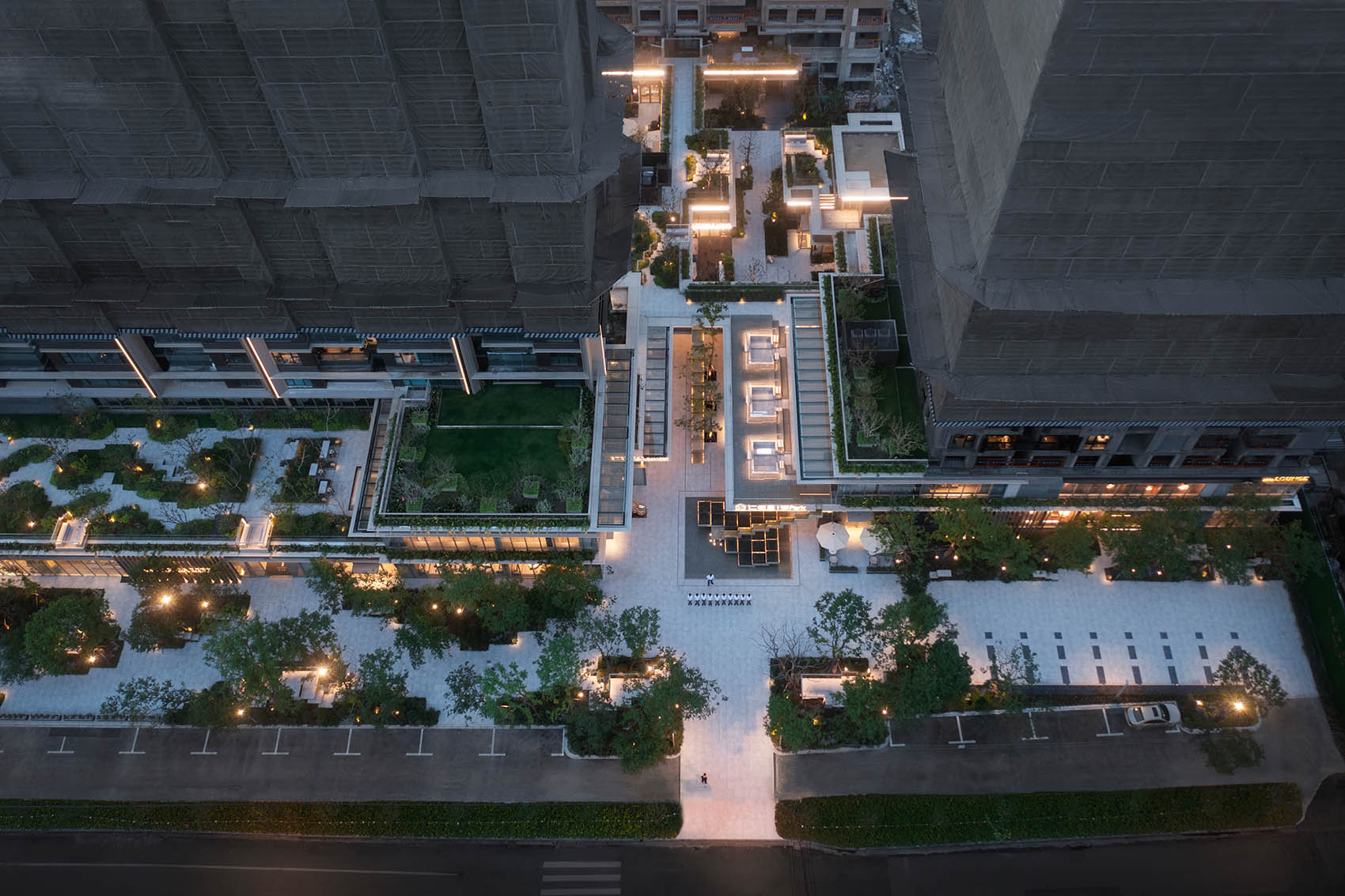 urban valley yanlord arcadia shanghai china by trop terrains open space