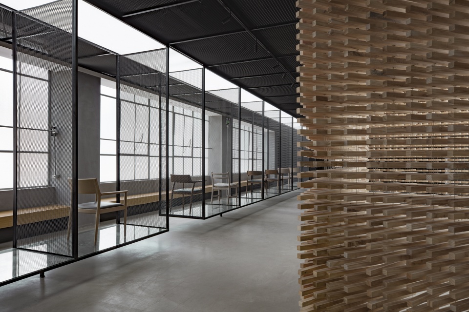 shenzhen qizhushe workshop and exhibition space by yimu