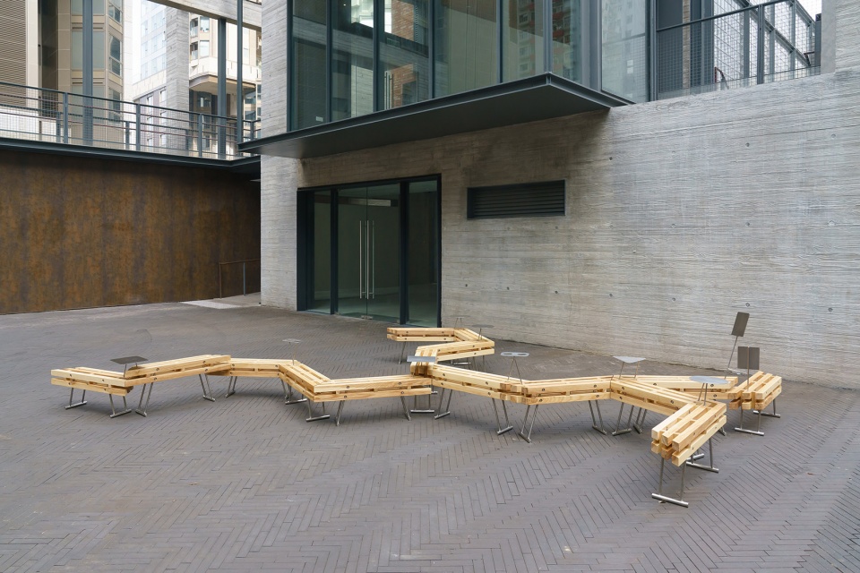BRANCHING BENCHES by Napp Studio Architects