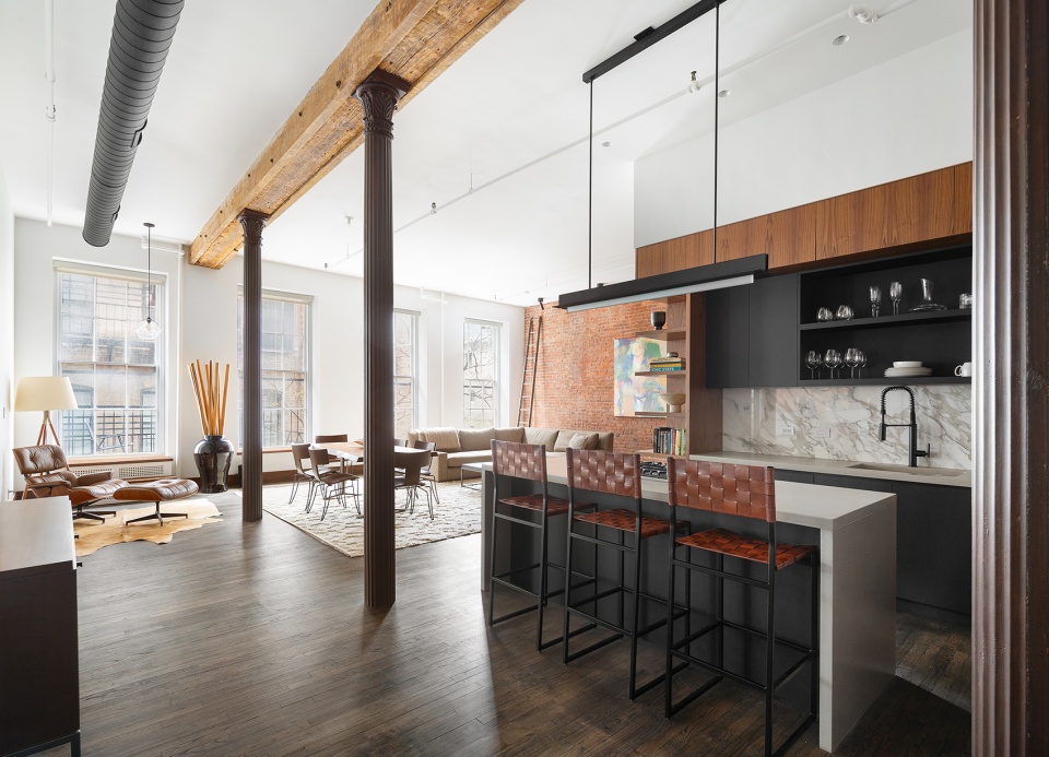 greene street loft by kimberly peck architect
