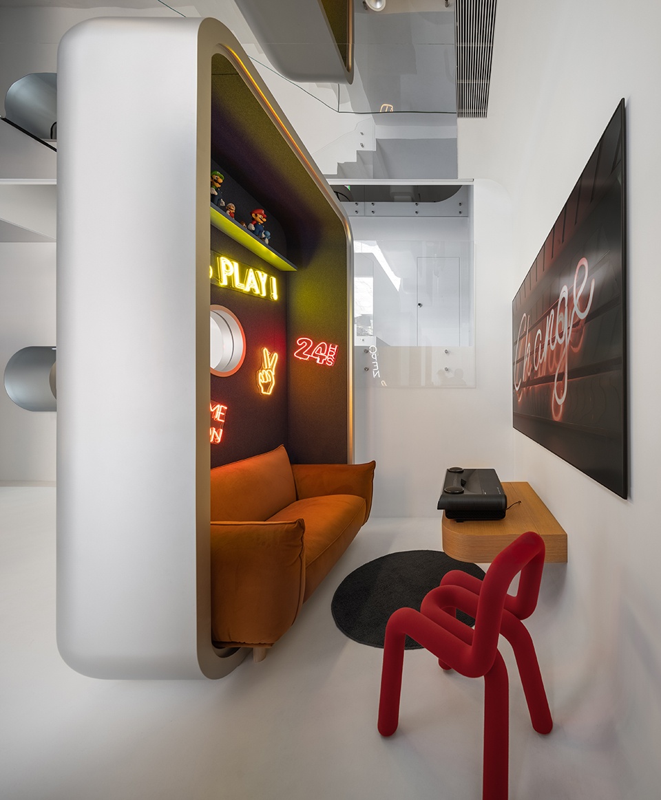 jmgo shanghai flagship store shanghai china by aim architecture