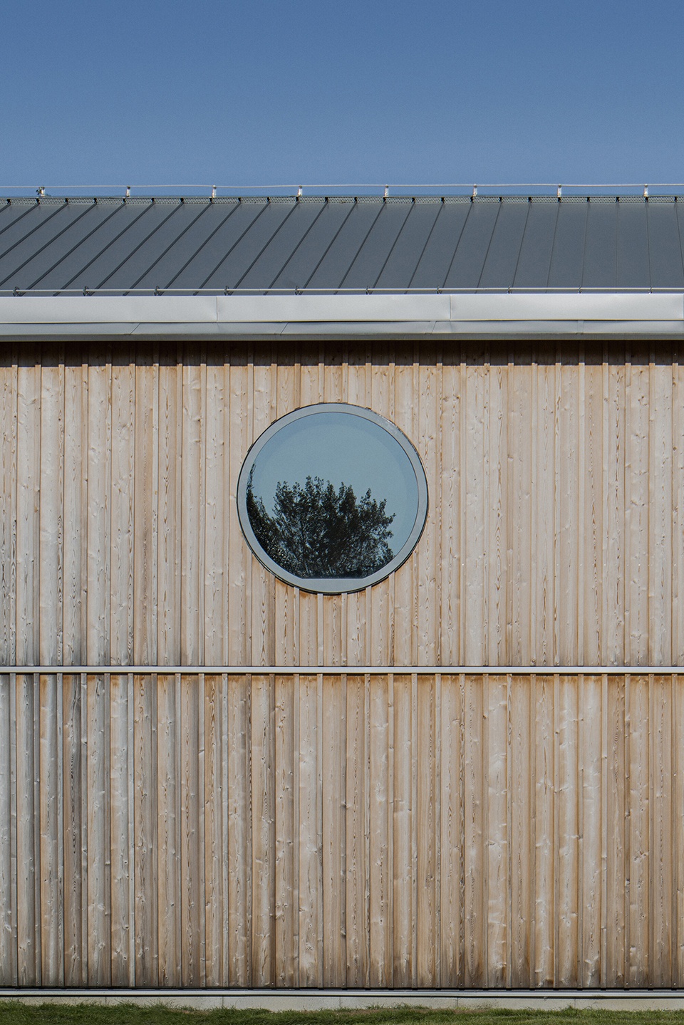 three houses and a yard under lysa hora by papousek silhan architects