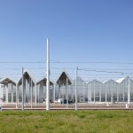 Maintenance and storage center for the T9 tramway by Ferrier Marchetti Studio