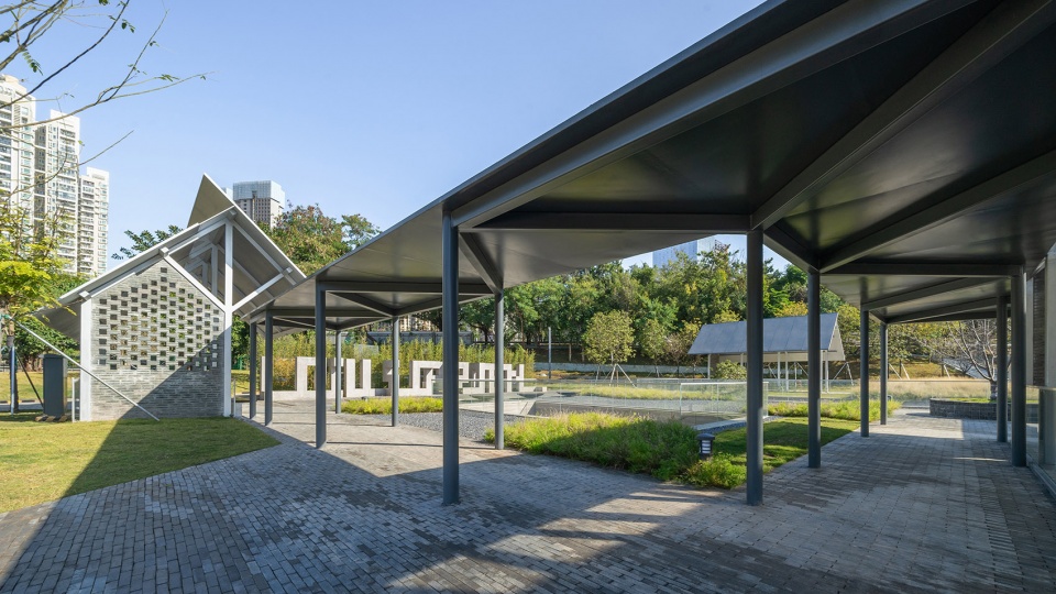 Landscape Design for Shenzhen Lotus Water Culture Base and Ground Level of Honghu Park Water Purification Plant China by NODE