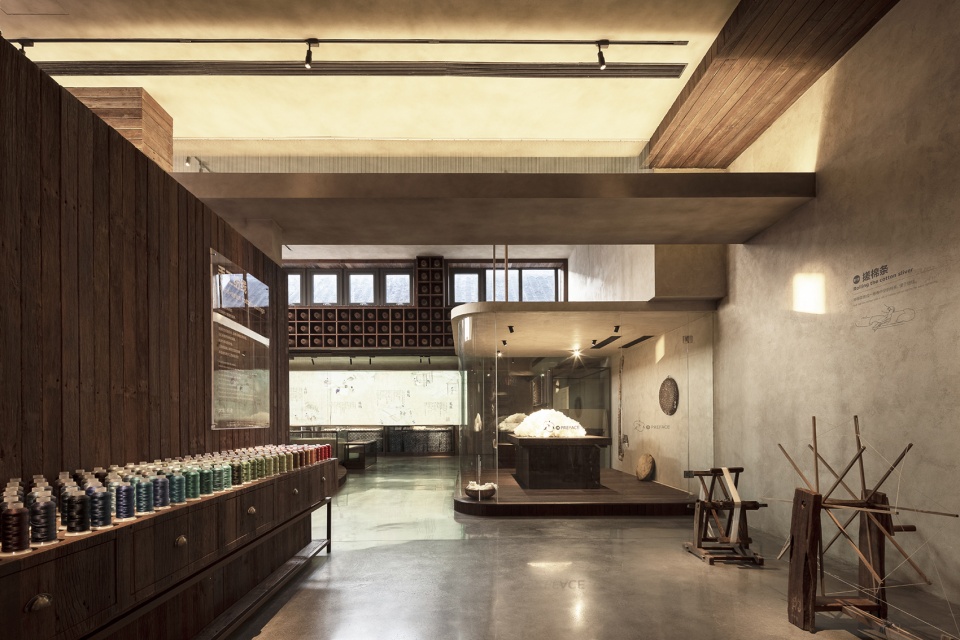 da sheng weaving museum china yejian interior design