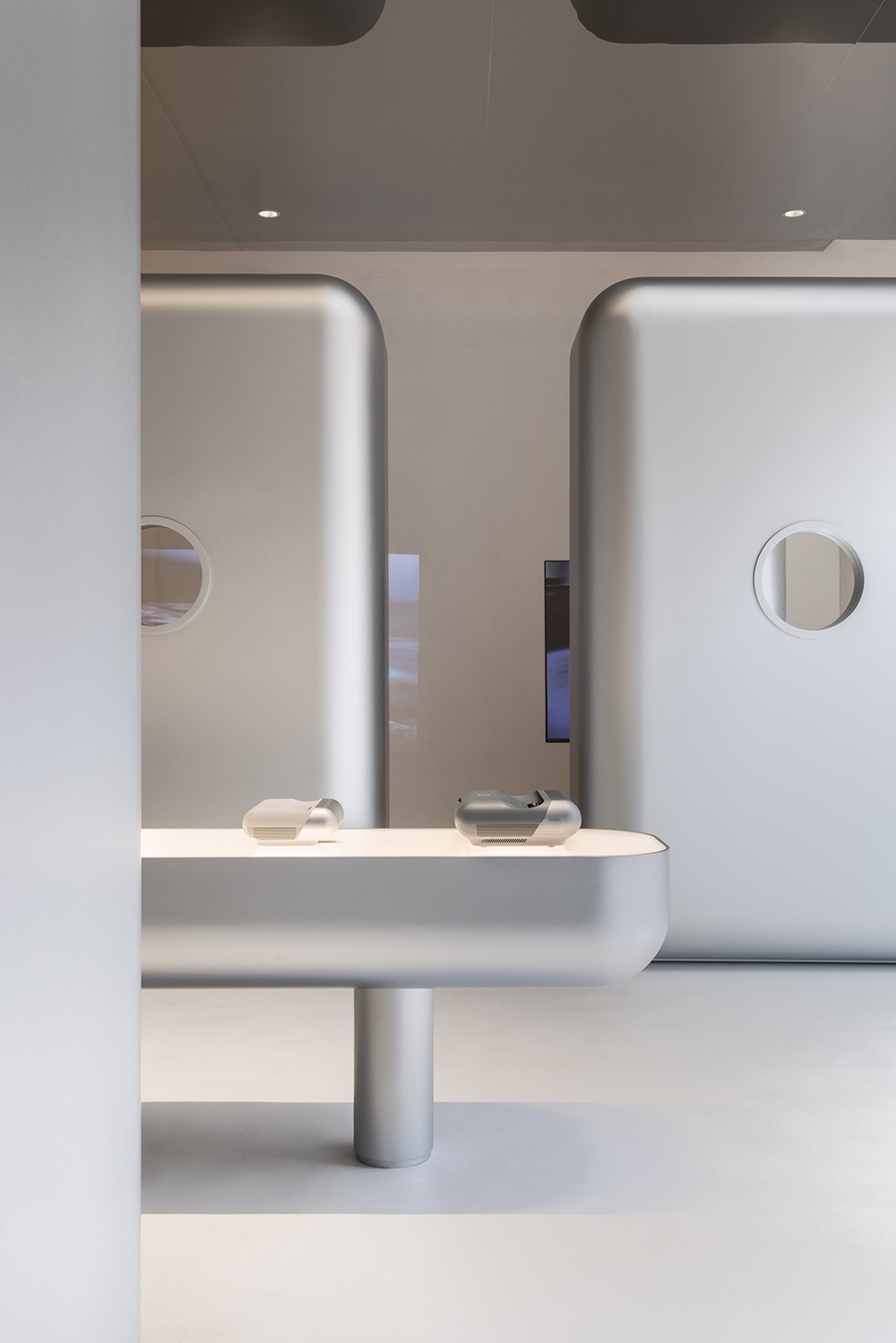 jmgo shanghai flagship store shanghai china by aim architecture