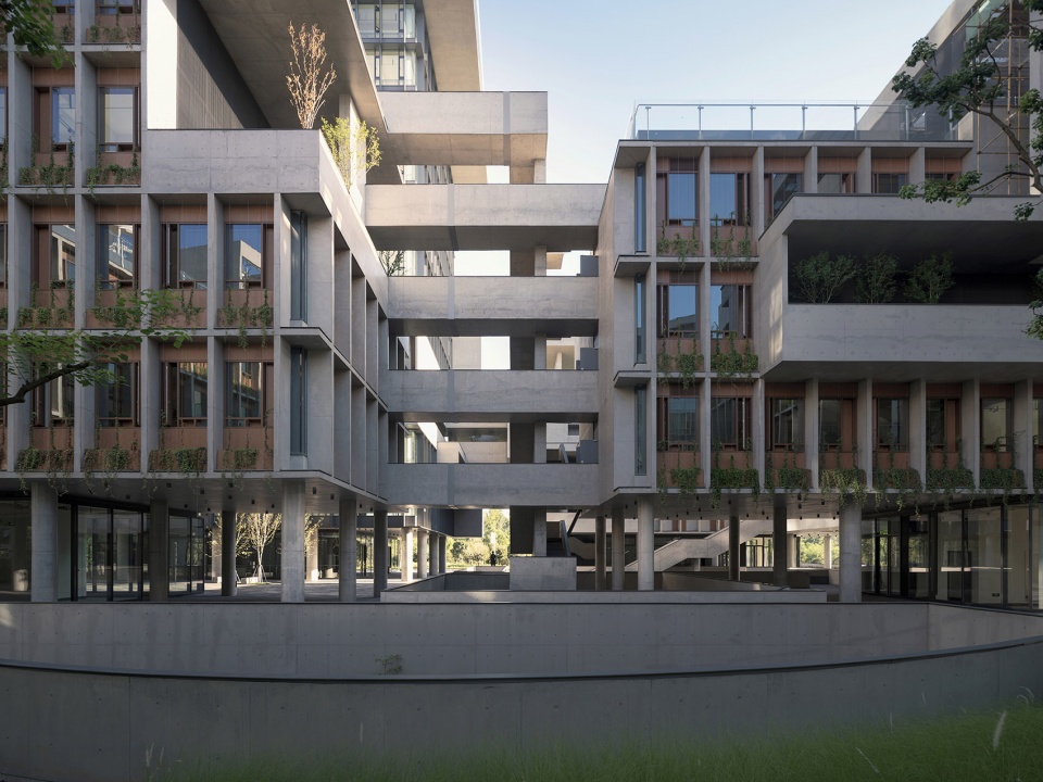 luxelakes floating headquarters china by vector architects