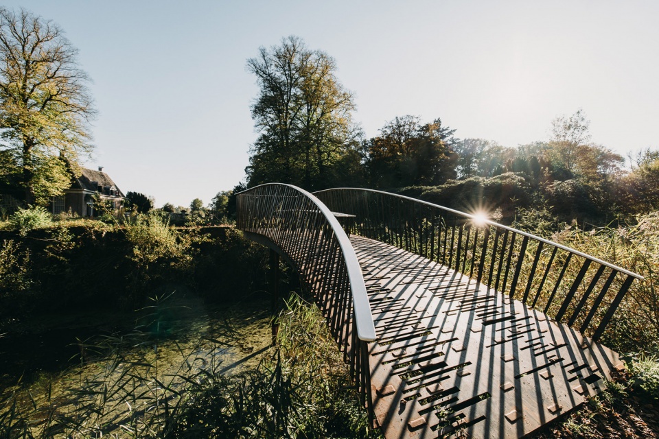 8 new bridges for windesheim estate by next architects