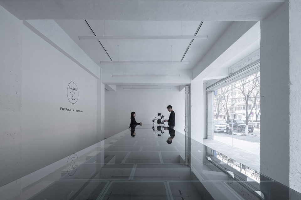 Fatface Coffee pop up shop China by Cabbage design office