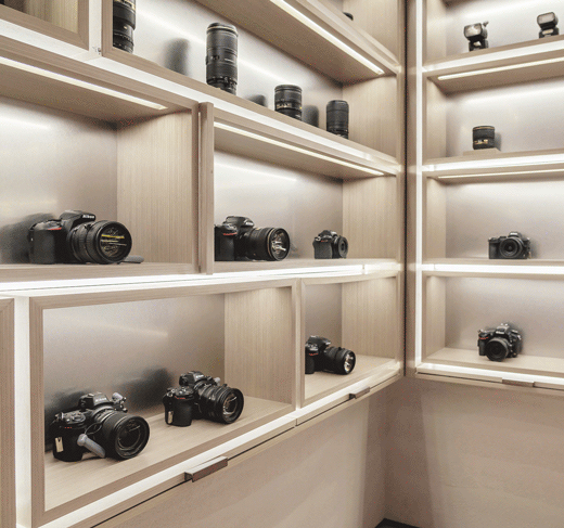 nikon shanghai flagship china by lukstudio
