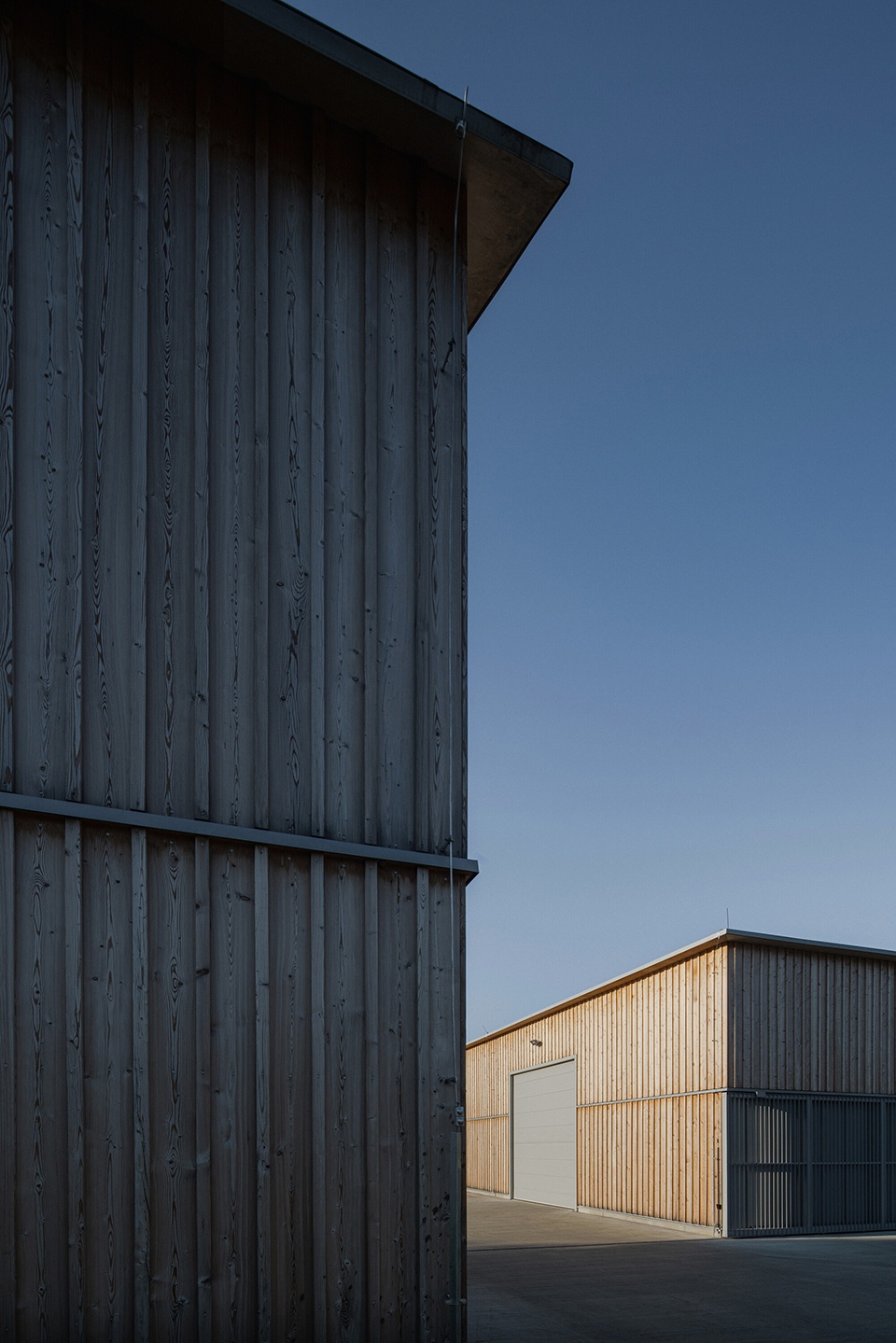 three houses and a yard under lysa hora by papousek silhan architects