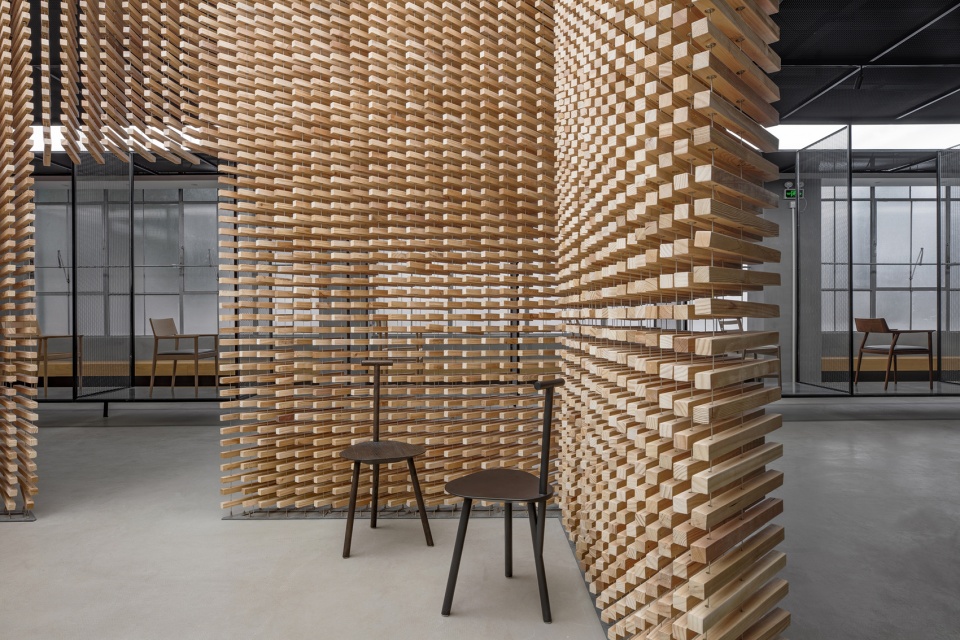 shenzhen qizhushe workshop and exhibition space by yimu