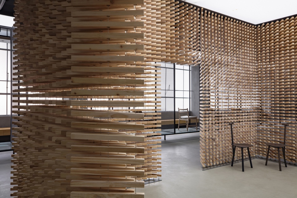 shenzhen qizhushe workshop and exhibition space by yimu