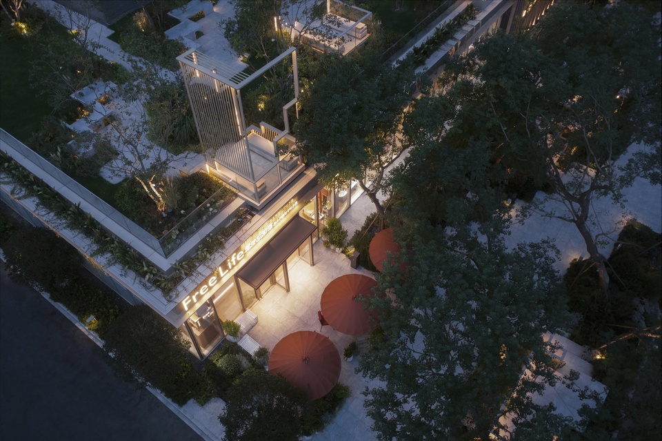 urban valley yanlord arcadia shanghai china by trop terrains open space