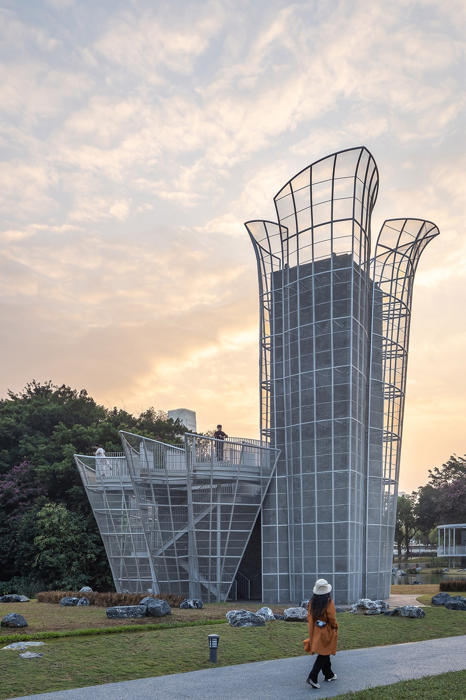 Landscape Design for Shenzhen Lotus Water Culture Base and Ground Level of Honghu Park Water Purification Plant China by NODE