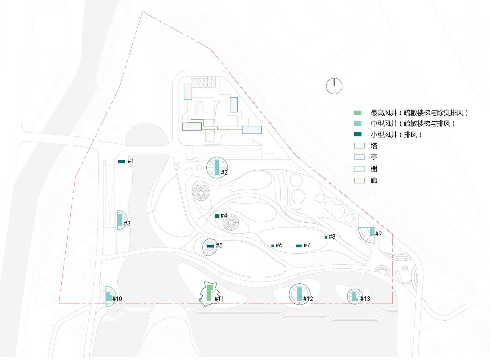 Landscape Design for Shenzhen Lotus Water Culture Base and Ground Level of Honghu Park Water Purification Plant China by NODE