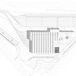 Maintenance and storage center for the T9 tramway by Ferrier Marchetti Studio