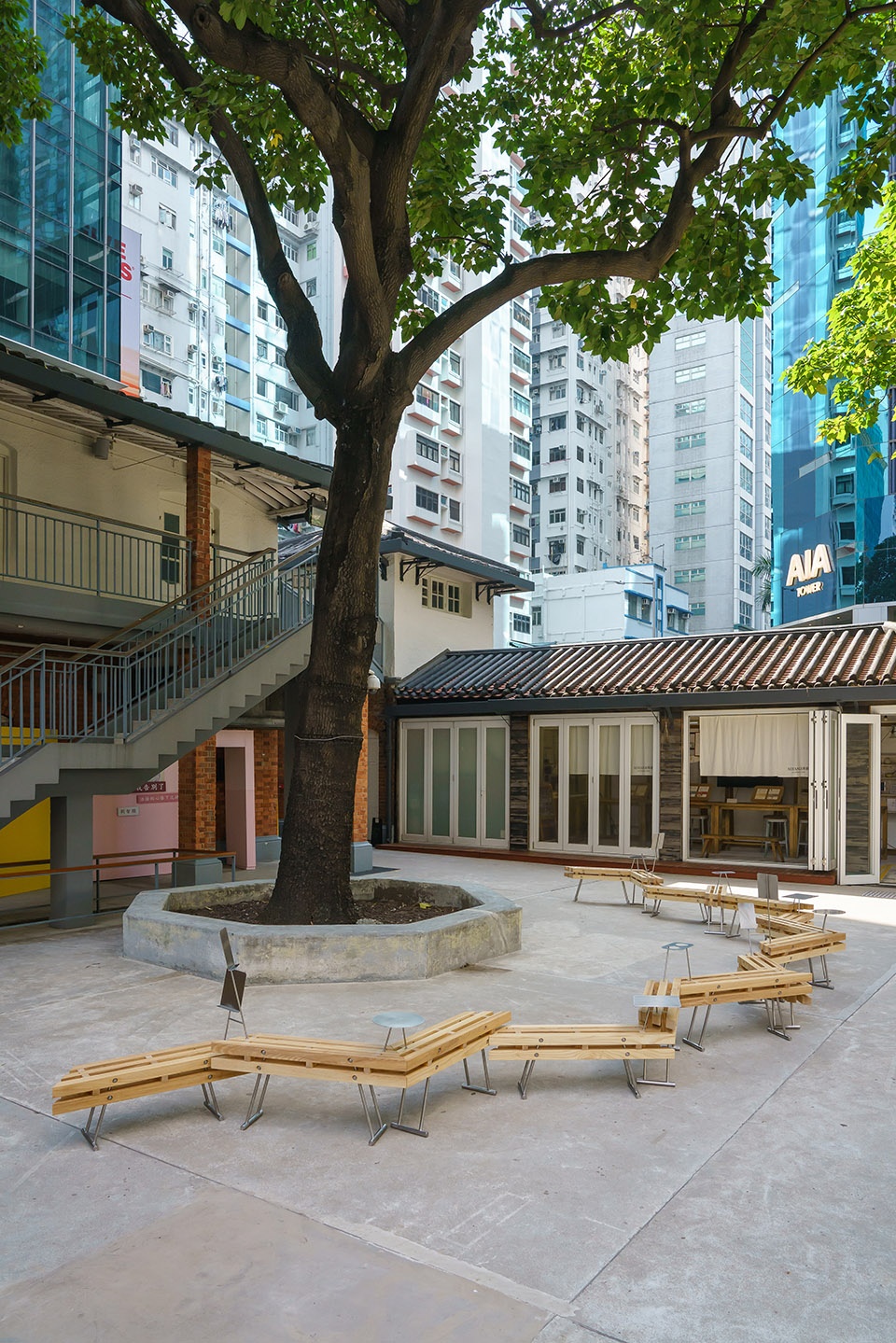 BRANCHING BENCHES by Napp Studio Architects