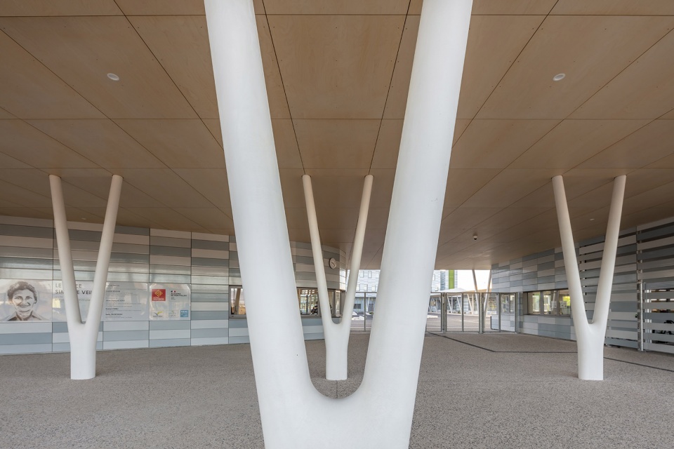 simone veil high school by hellin sebbag architectes associes