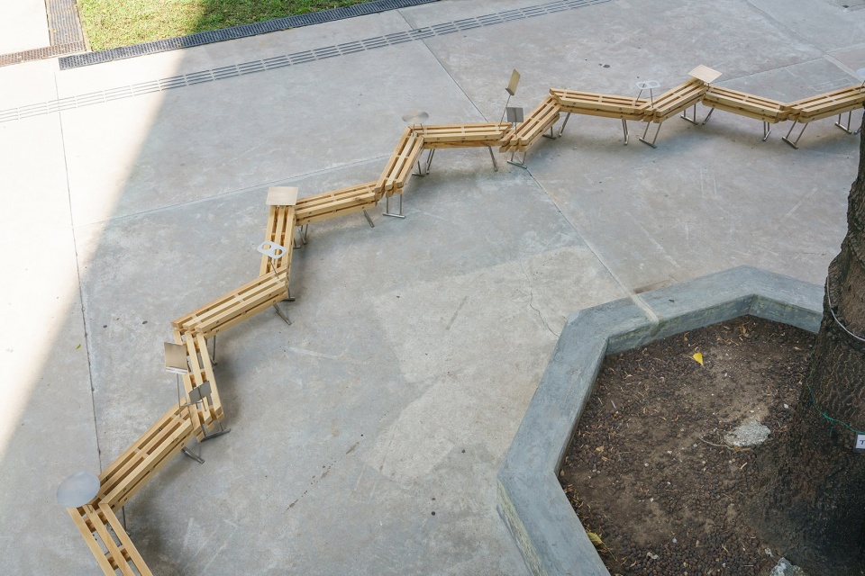 BRANCHING BENCHES by Napp Studio Architects